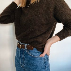 Everlane Alpaca Crew Neck Sweater Size S